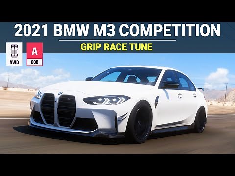 Forza Horizon 5 - 2021 BMW M3 Competition, FH5 Grip Race Build, Tune & Gameplay