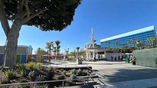 Downtown Disney's Security Plaza Near Disneyland Hotel Closes for Demolition | Chip and Company