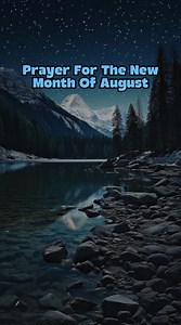 Let's Pray For The New Month Of August #prayer #dailyprayer #god #lord #holyspirit #august2025 #august #newmonth | Daily Prayer