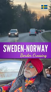 Road Trip from Sweden to Norway #roadtrip #travel #viral #fun @theturbantraveller #europe | Amarjeet Singh Chawla