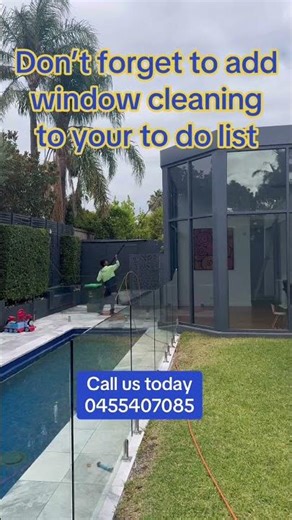 Window cleaning service in South East Melbourne #windowcleaning #viral #winter #beforeandafter