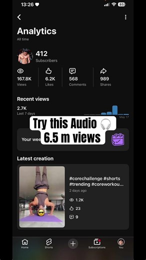Try this audio 🔊 #trending #shorts