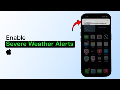 How To Turn ON Severe Weather Alerts On iPhone (Stay Safe & Updated!)?
