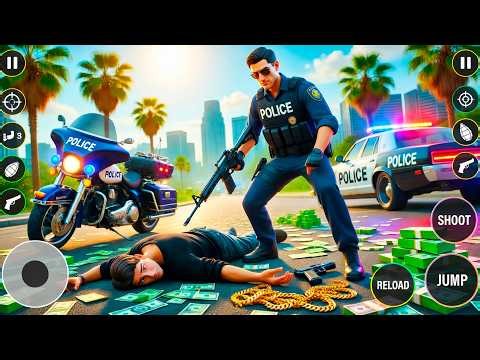 REAL POLICE CHASE! Cop Car Driving Simulator 3D Android Gameplay