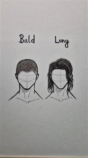 How to Draw Boys Hair #drawing #art #tutorial #howtodraw #shorts