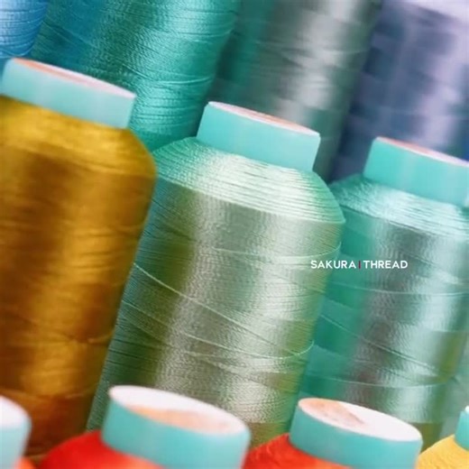 Sakura Single Spool 100% Polyester Embroidery Machine Thread 1000Y 40WT – 148 Colors Collection Part 2 - Etsy
