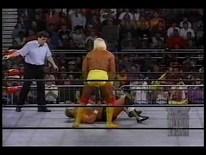 WCW Monday Nitro 2-12-96 Arn Anderson vs Hulk Hogan 1 of 2