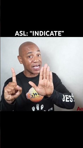 ASL Vocabulary Lesson: “INDICATE” (Step-by-Step)