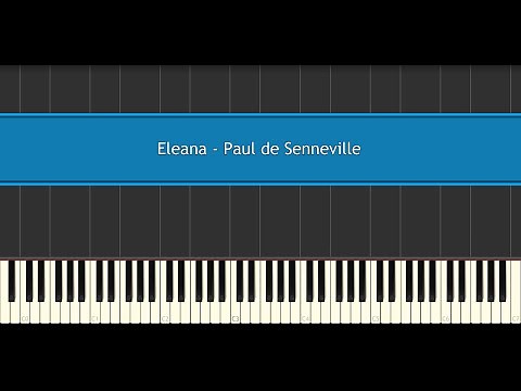 Eleana - (Richard Clayderman) Paul de Senneville (Piano Tutorial)