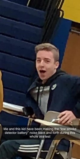 bro wants to be a fire alarm when he grows up (@ShortBus Content) #highschool #senioryear #highschoolgraduation #lastdayofschool