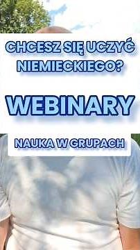 Do you want to learn German? | WEBINARS group learning || #deutsch #deutschlernen #german