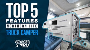 Discover the 2023 Northern Lite Truck Campers - luxury, durability, and versatility. Its two-piece fibreglass construction ensures reliability with no seams or leaks, guaranteed with a six-year structural warranty. Built in Canada, this true 4-season camper can withstand any weather. Choose Northern Lite for a comfortable and unforgettable RV experience. Let us help you find the perfect fit - shop now! https://bit.ly/NLTCampers | Voyager RV Centre | Facebook