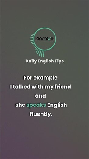 Talk vs Speak — One Simple Grammar Rule | Learnivo