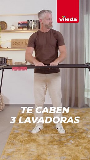 Vileda España on Instagram: "Vileda Infinity Flex Ultimate es un tendedero único por muchos motivos: Es extensible hasta 2 metros, no deja marcas en la ropa, tiene alas altas para tus prendas largas… y un diseño en negro mate, exclusivo y patentado. Más info en el enlace de nuestro perfil. #Vileda #LimpiezaHogar #ViledaLovers #ViledaInfinityFlex #ViledaInfinityFlexUltimate #TendederoExtensible #Tendedero #TenderRopa #Ropa #RopaLimpia"