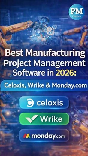 Best Manufacturing Project Management Software in 2026: Celoxis, Wrike & Monday.com