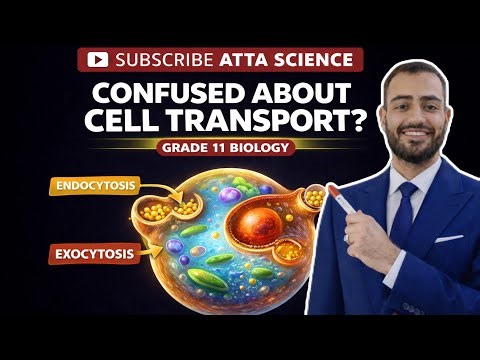 Grade 11 Biology |“Confused About Cell Transport? Endocytosis & Exocytosis Explained in Minutes! |