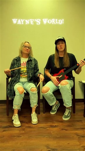 Wayne’s world party time excellent! @abigailelainerobertson | Stephanie Blommel