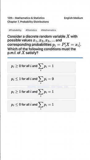 Understanding Probability Mass Functions in Discrete Random Variables