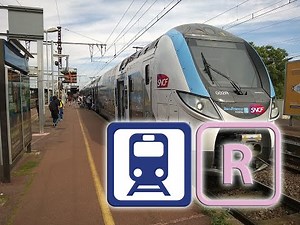Transilien ligne R (trajet entre Gare de Lyon et Melun) le 21/07/22