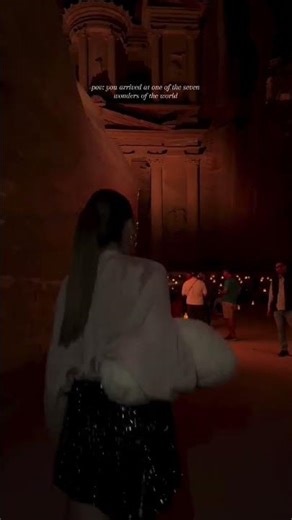 Petra By Night Jordan (Candle Walk to the Treasury) #visitjordan #travel #desertadventures