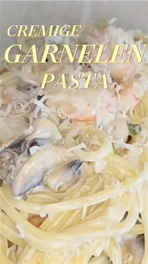 Cremige Garnelen Pasta #pasta #garnelen