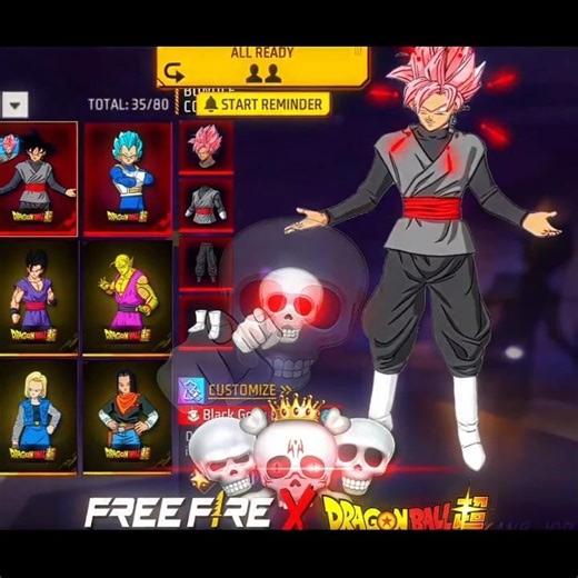Free fire x dragon Ball#short#shortsvideo#viralshorts#viral#viralvideo#youtubeshorts#coolvideo#bonax
