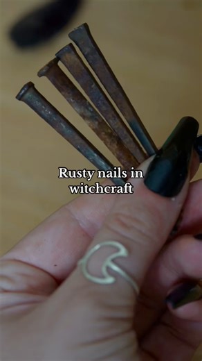 348K views · 14K reactions | Nails and rusty iron in witchcraft  #greenwitchmystics #witchcraft #witchlife #witchtips #protectionspells | Green Witch Mystics | Facebook