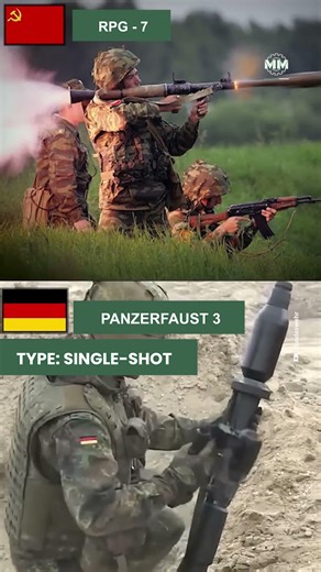 RPG-7 & Panzerfaust 3: Old Legend VS Modern Tank Killer