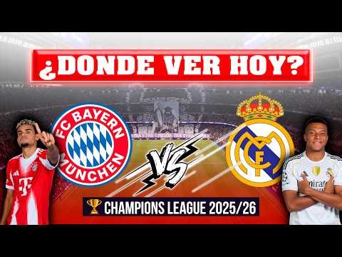 🔴 Where to watch BAYERN vs REAL MADRID? 🏆 Champions League