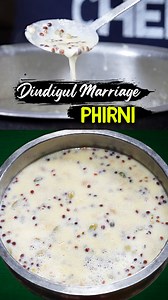 Dindigul Jaffer Catering Professor Mr. Yasin : 75020 29968 | 94433 93951 | 86755 73647 Youtube : @Dindiguljaffarbiryani Dindigul Marriage Phirni Milk - 2 ltr Water - 2 ltr Cashew Nuts - 50g Sara Paruppu - 25g Cardamom - 10 Nos Ravai - 100 to 150g Sugar - 300 to 350g Milkmaid - 2 to 3 Tsp Vanilla Essence - 1/2 Tsp Ghee - For Tempering Follow for more recipes! | Chef Deena's Kitchen