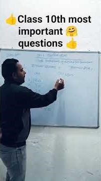 Class 10th maths chapter 1 #education #ncertmaths #important 🤗👍