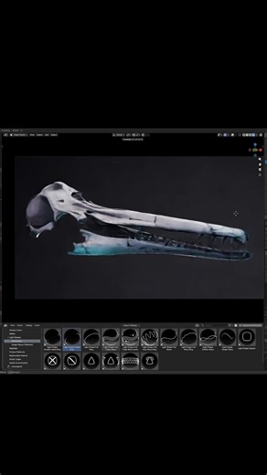 Curtis Holt on Instagram: "💡 Showing a lighting trick in Blender of using an emissive ring with a gradient in Cycles (from the Afterglow asset library). #blender"