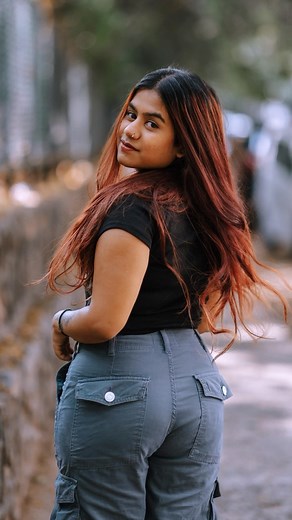 Ankit Kumar (framesbyankit) on Instagram: "Met an MBA student with a great attitude, style, tattoos and wine coloured hair. Check out her moody portraits I captured. From the Strangers Portraits series. All photos captured on @canonindia_official EOS R6 and 85mm f/1.4 lens #CANwithCanon #VibeWithCanon #naturallightphotography #bokeh #haircolor #pursuitofportraits #portraitphotography #mba #delhi #mumbai #confidence #denim"
