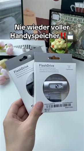 3-in-1 USB-Stick mit 128 GB für Fotos und Videos