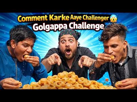Comment Karke Aaye Challenger 😱 Kiya golgappa challenge