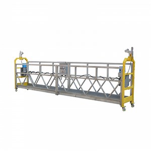 [Hot Item] Building Cleaning Cradle System/Suspended Gondola Platform/ Aluminum Colombia Hanging Scaffolding for Rental