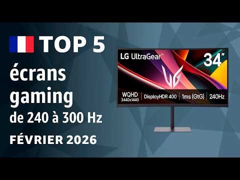TOP 5 - Best Gaming Monitors from 240 to 300 Hz. Review and Comparison February 2026