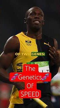 Why are Jamaicans SO fast? (sprinting genetics explained 🧬)