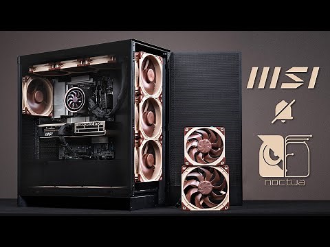 NO RGB PC BUILD | Ryzen 7 9700X + MSI RTX 5070 + Noctua G2 + NZXT H7 Flow + X870