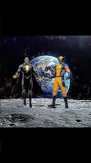 black adem vs Avengers and justus leag#marvel#jjl