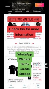 Works Engineering PRO II Plus Meter Gauge ~ Warning Value Adjustment * Adjust and change the warning value to suit your need ~ Warning Buzzer Sound * A warning buzzer added to ensure users even easier to notice whenever something goes wrong ~ Peak Value Playback * Read the highest value on the gauges since the last time the “Peak” value was displayed Features : - 60mm diameter gauges with non-reflective glass - Opening full 270° sweeping action on start-up mode with a faster and silent stepping 