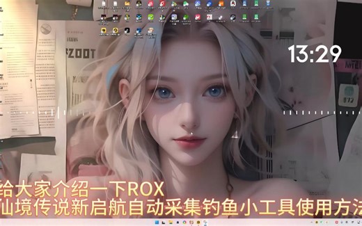 【仙境传说新启航ROX】自动采集钓鱼小助手使用教程