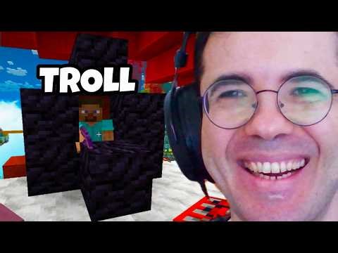 RAKİBİN EGG'İNİ KIRIYORMUŞ GİBİ YAPIP TROLLEDİM! 😂 Minecraft EGG WARS