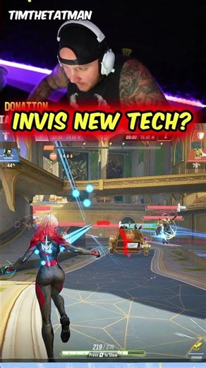 TimTheTatman Didn’t Know This Invisible Woman Tech! 😯 #marvelrivals