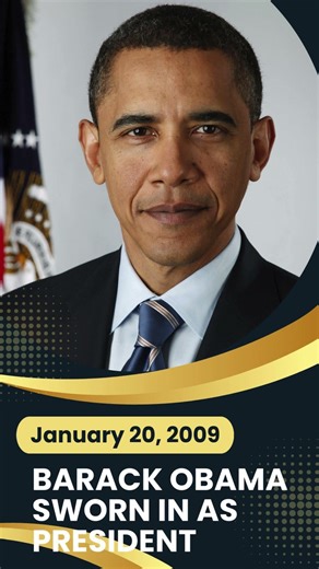 Barack Obama sworn in as president | #shorts #viral #trending #youtubeshorts #shortvideo