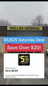 10K views · 112 reactions | Dollar General Saturday $5/$25 Deal 12/9 #dollargeneral #dollargeneralcouponing #dollargeneraldeals #dollargeneralfinds #dollargeneralcouponer #dollargeneralhaul #couponcommunity #couponing #couponing #coupon #couponfamily #save #savemoney #deals #learntocoupon | Coupon with Michael | Facebook