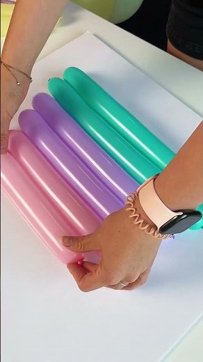 DIY Birthday Sign with Foam Board + Balloons 🎉 | ASMR Balloon Decor