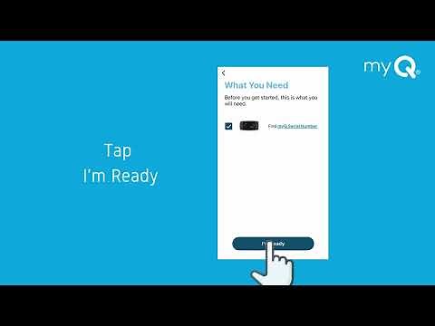 How to add an Internet Gateway to a MYQ Account iOS