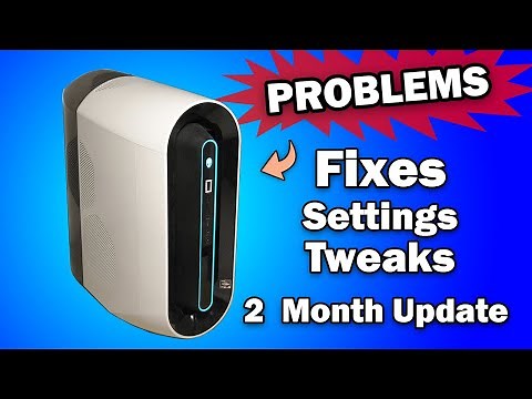 Alienware Aurora R10 PROBLEMS! Fixes Tweaks Settings 2 MONTH UPDATE Ryzen 5900 RTX 3080