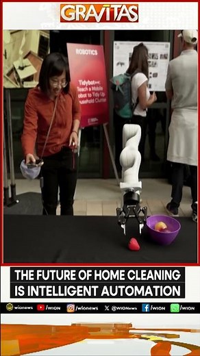 Stanford's AI Robot That Learns to Clean Your Home | GRAVITAS